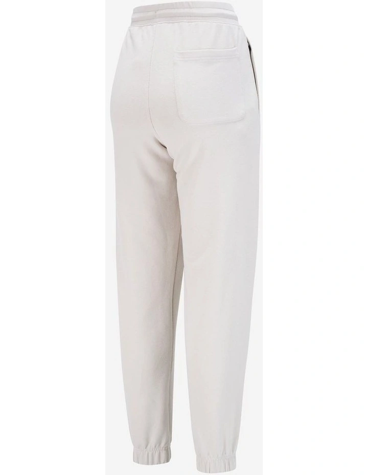 Men's Training Zip Pants in Linen Beige image 4