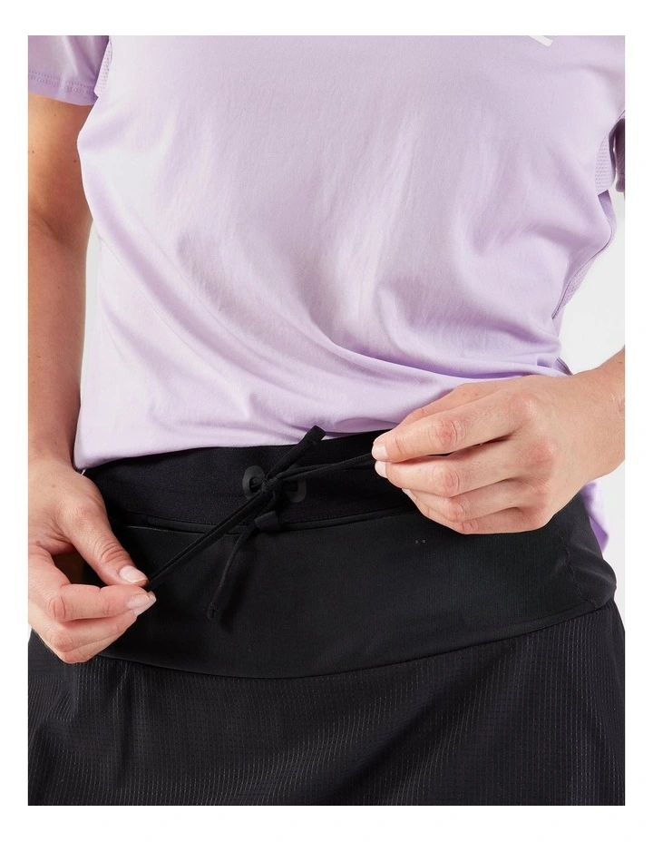 Women'S Trail Running Skort in Black image 6