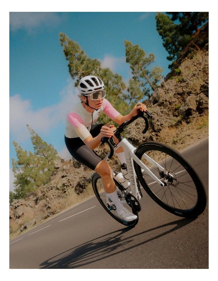 Van Rysel Women's Road Biking Aerosuit RCR-R Green image 3