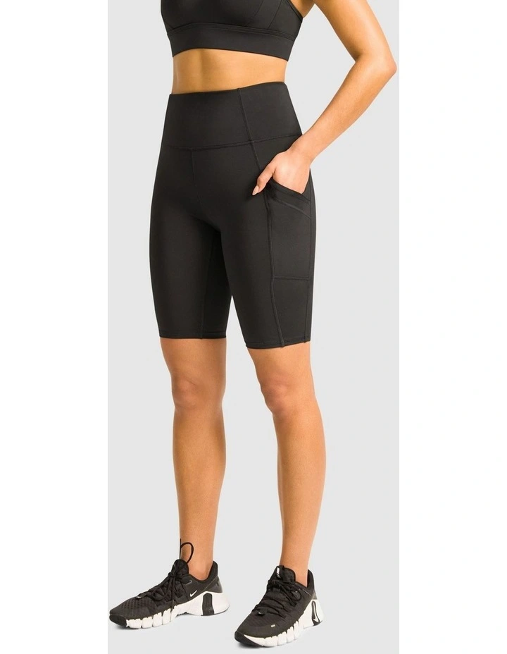 Olympia Pocket Bike Shorts Black image 1