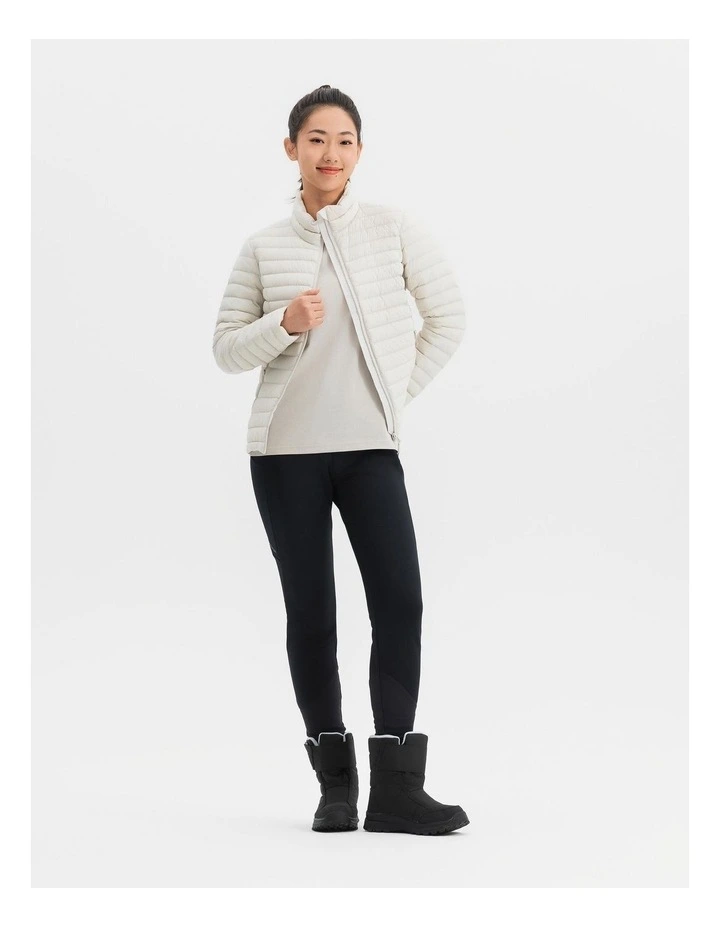 Forclaz Women Trek100 Down Jacket in Pearl Beige image 5