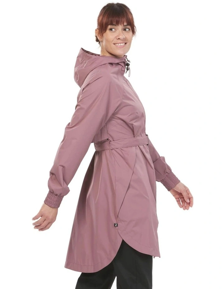 Women's Long Waterproof Hiking Jacket inRaincut Long image 3