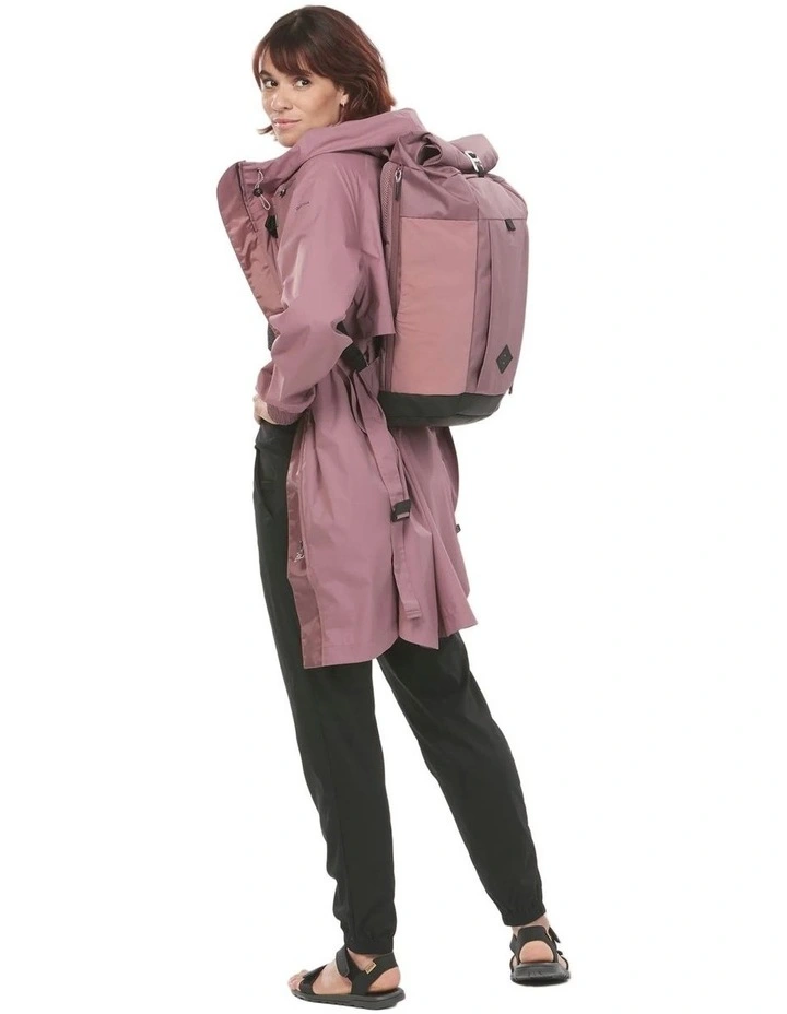 Women's Long Waterproof Hiking Jacket inRaincut Long image 4