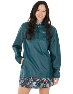 Women's Country Walking Waterproof Jacket Raincut