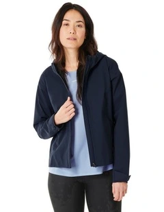 Decathlon - Womens waterproof hiking jacket, MH100 - Blue