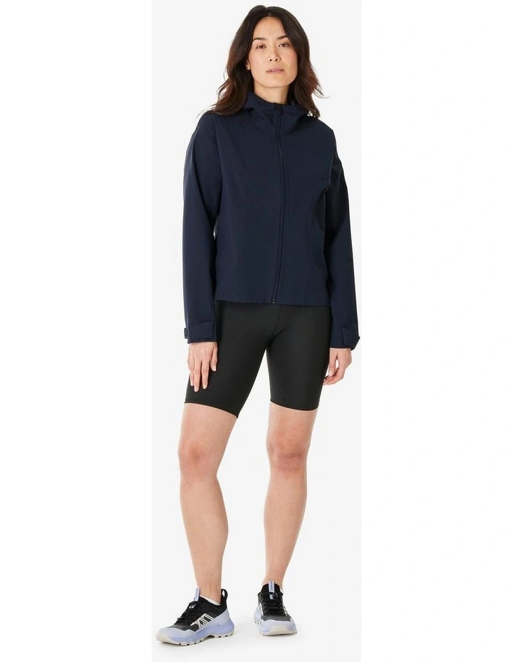 Decathlon - Womens waterproof hiking jacket, MH100 - Blue image 4