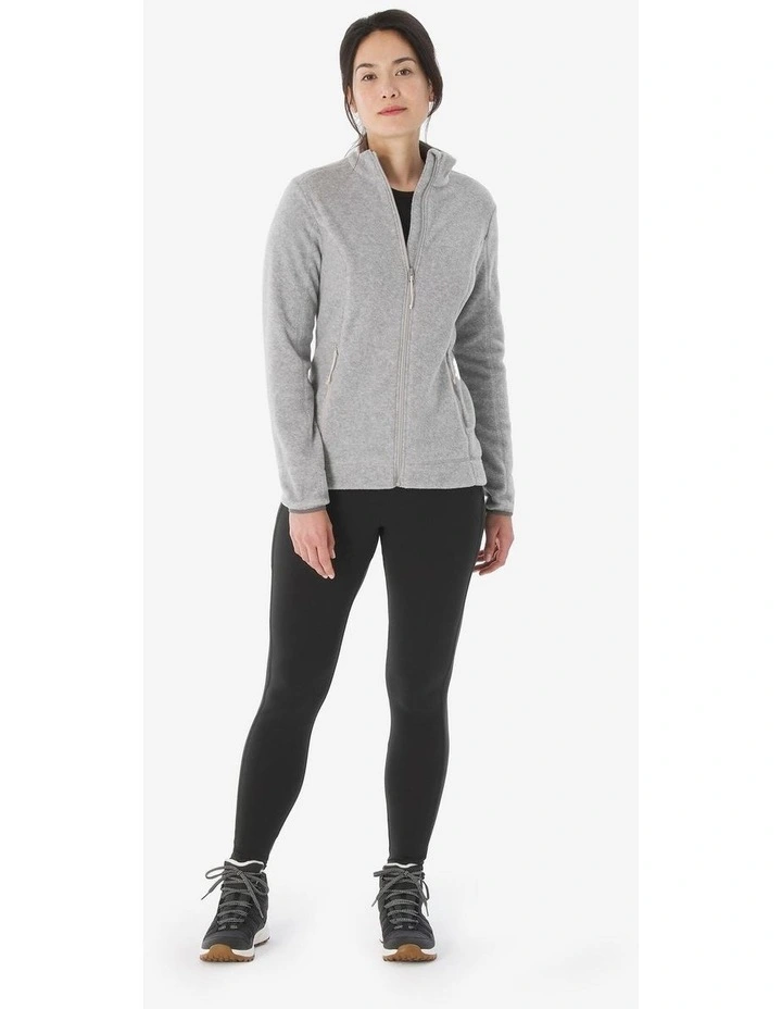 WomenS Hiking Fleece Jacket - Mh120 image 3