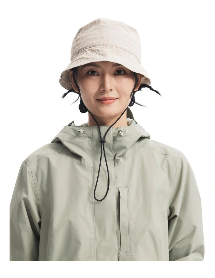 Quechua Women Hiking Jacket Nh500 Sage Green image 4