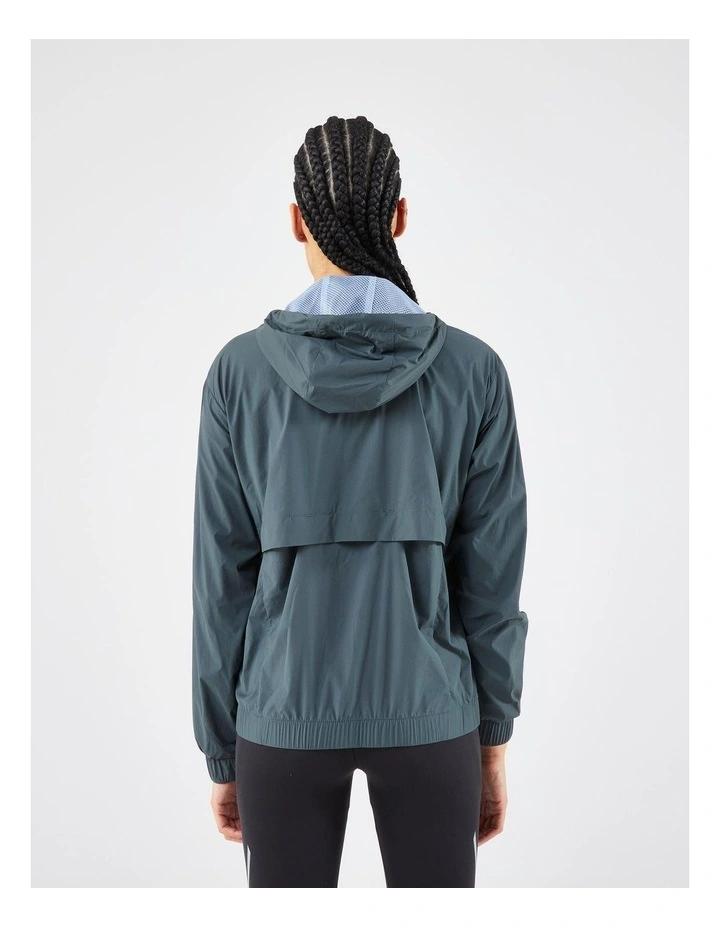 Women's windproof running jacket inKIPRUN Run 500 Wind in Green image 2
