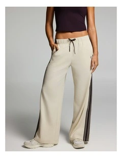 Textured Straight Leg Pants Buttercream