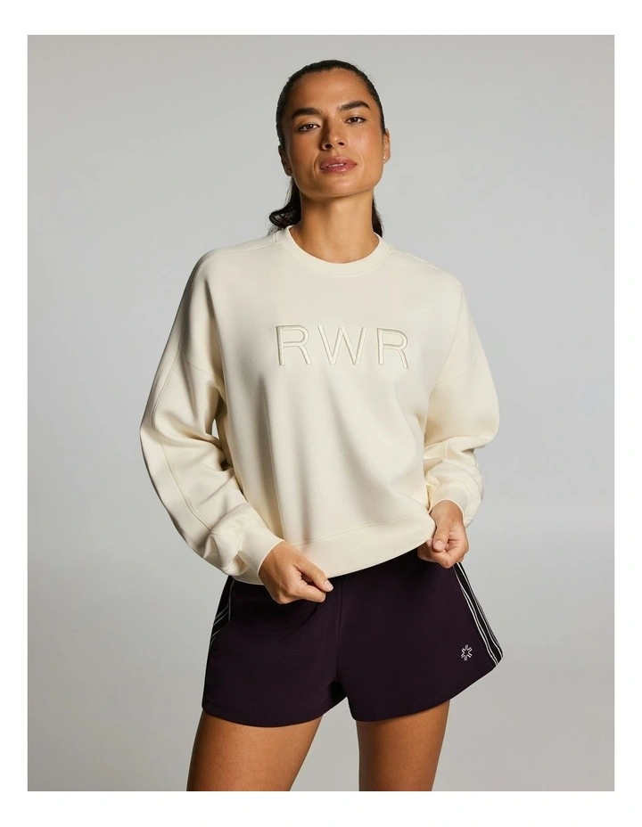 Crew Neck Lifestyle Sweatshirt Buttercream image 1