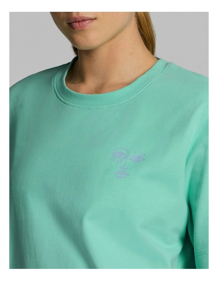 Graphic Tee Mint image 5