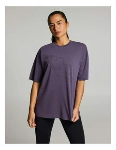 Baggy Fit Tee Grape