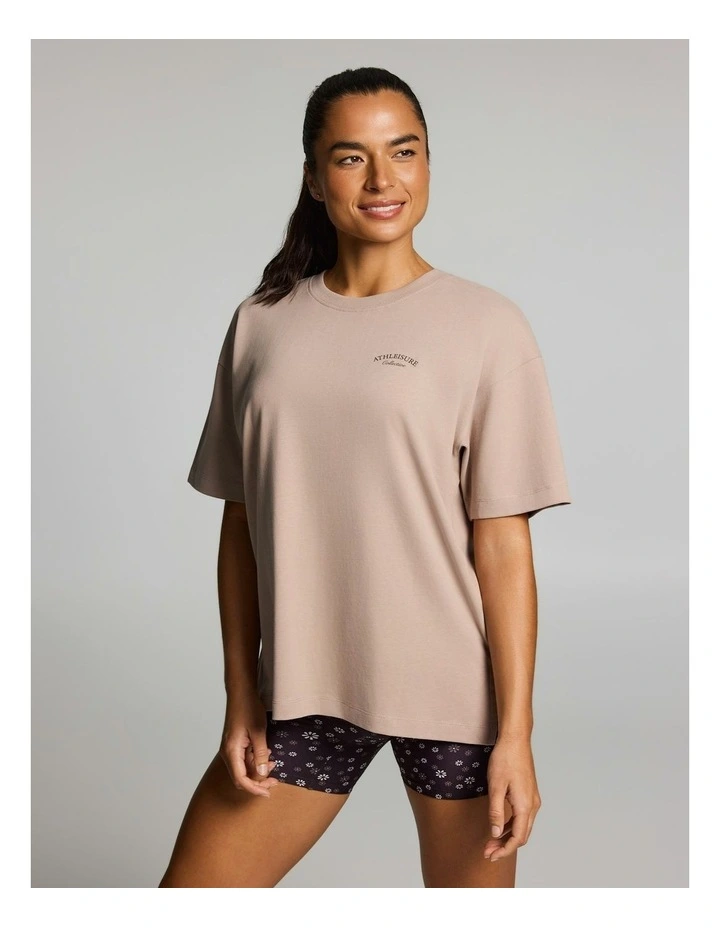 Loose Fit Tee Latte image 3