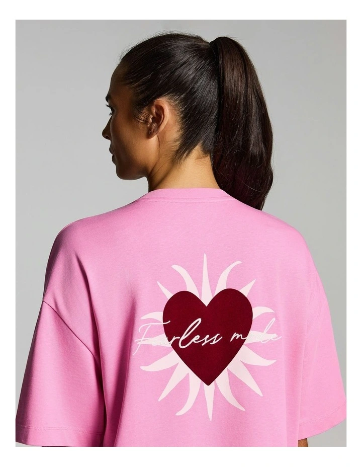 Oversize Boxy Tee Cotton Candy image 4