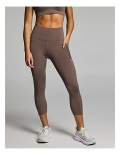 Velocity 7/8 Tights Milk Choc
