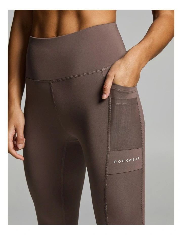 Velocity 7/8 Tights Milk Choc image 4