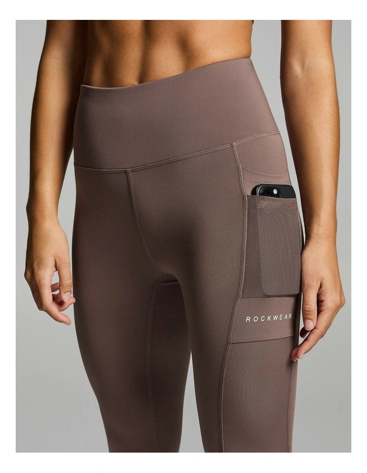 Velocity 7/8 Tights Milk Choc image 5