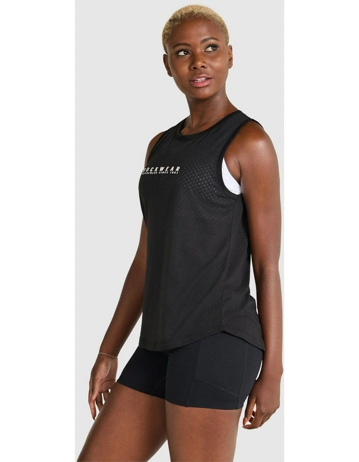 Fleur Tank Black image 2