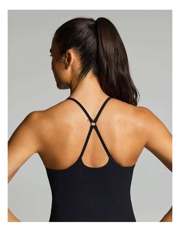 Sculpt Support Singlet Black image 2