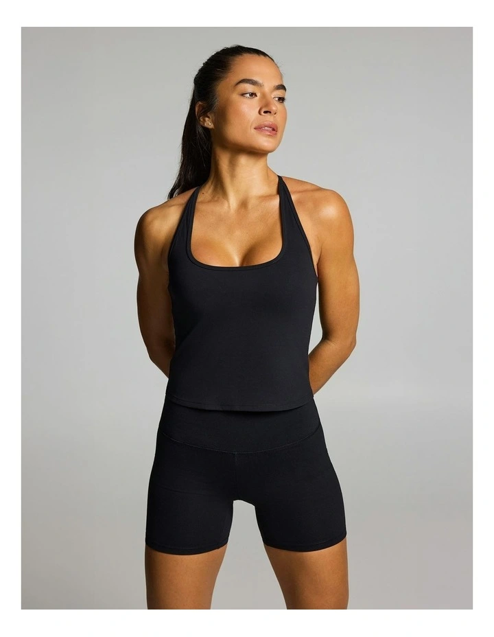 Sculpt Support Singlet Black image 3