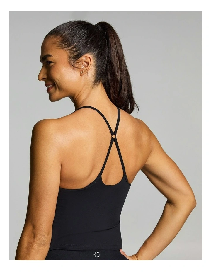 Sculpt Support Singlet Black image 4