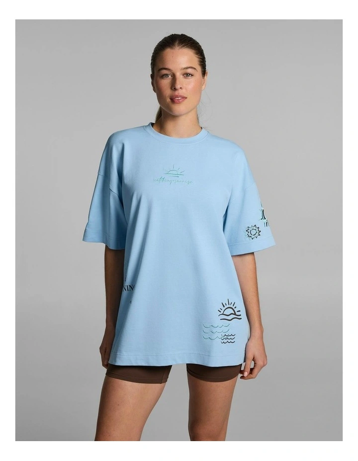 Baggy Fit Tee Skylight image 1