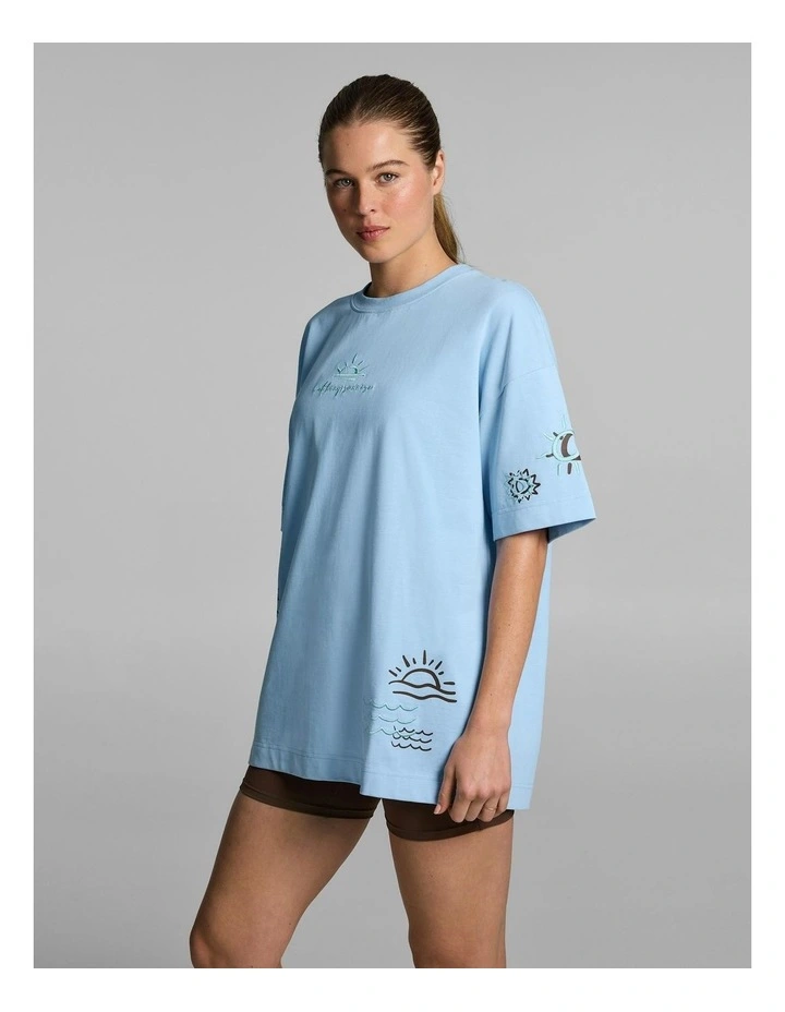 Baggy Fit Tee Skylight image 3