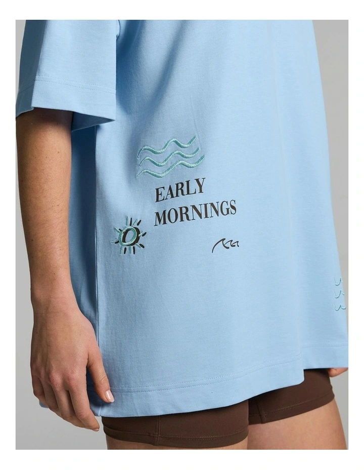Baggy Fit Tee Skylight image 5