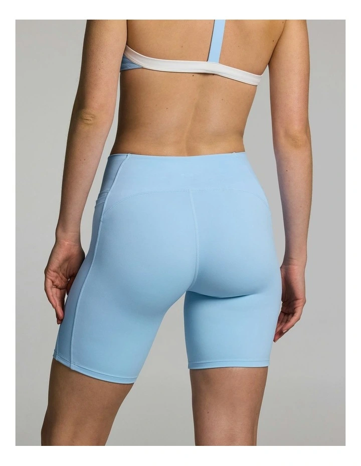 No Front Seam Pocket Quad Bike Shorts Skylight image 2