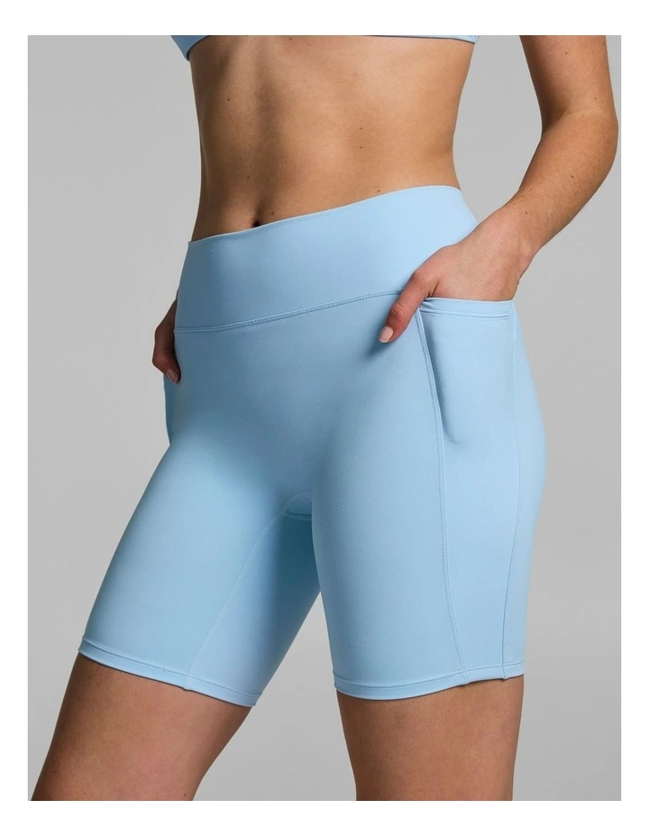 No Front Seam Pocket Quad Bike Shorts Skylight image 4
