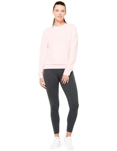 Decathlon - Women's Crew Neck Training Sweatshirt - Light Pink