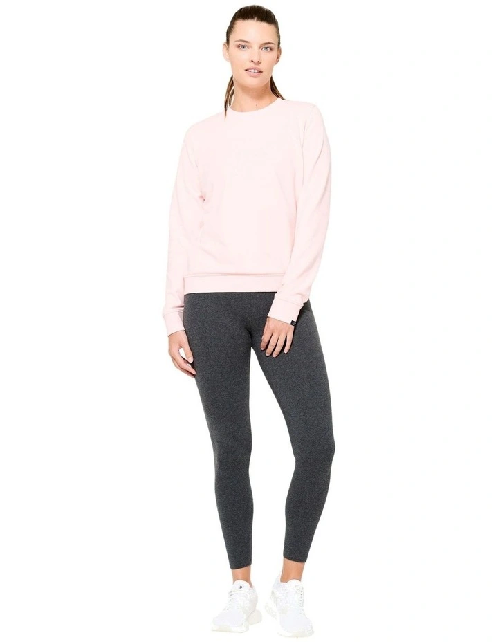 Decathlon - Women's Crew Neck Training Sweatshirt - Light Pink image 1