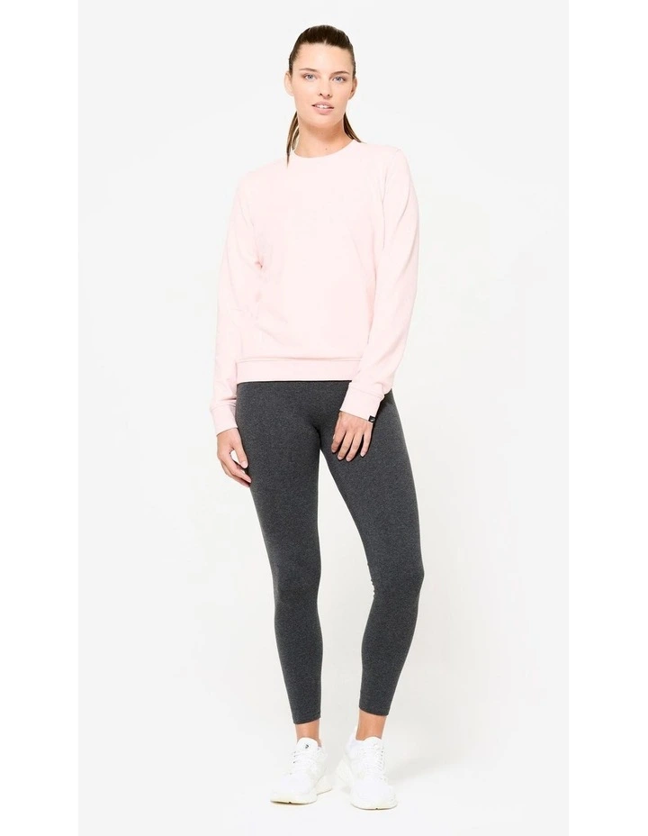 Decathlon - Women's Crew Neck Training Sweatshirt - Light Pink image 6