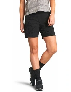 Women's Mountain Biking Shorts Expl 500 in Black