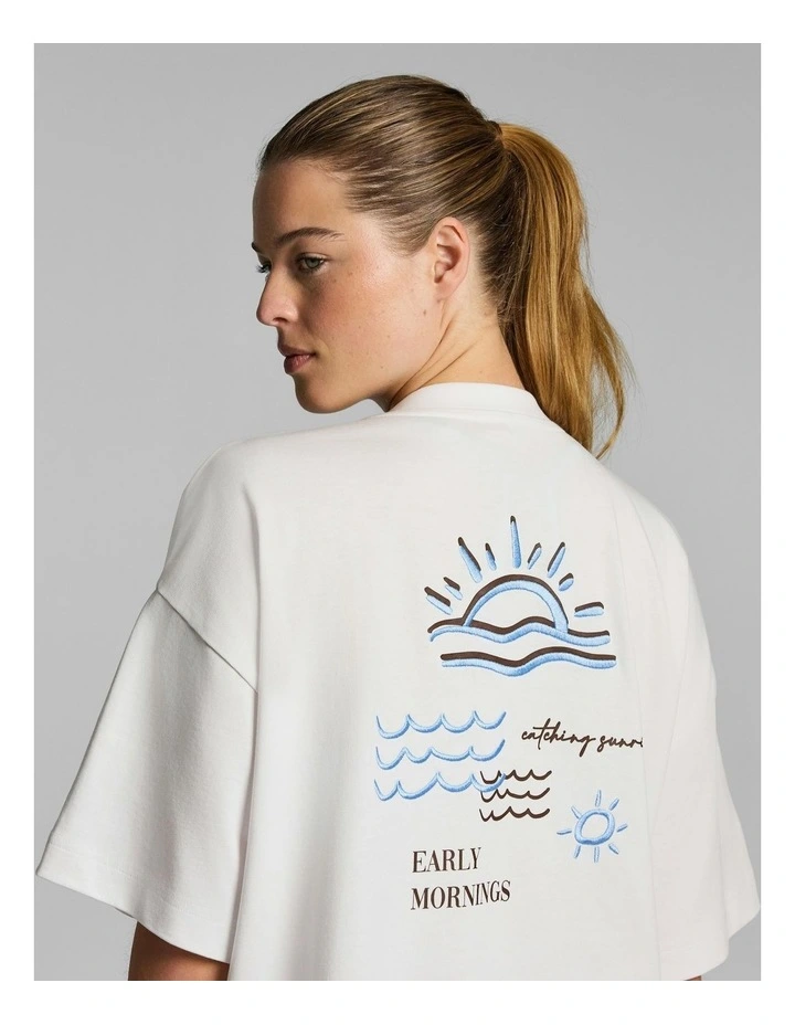 Oversize Tee White image 4