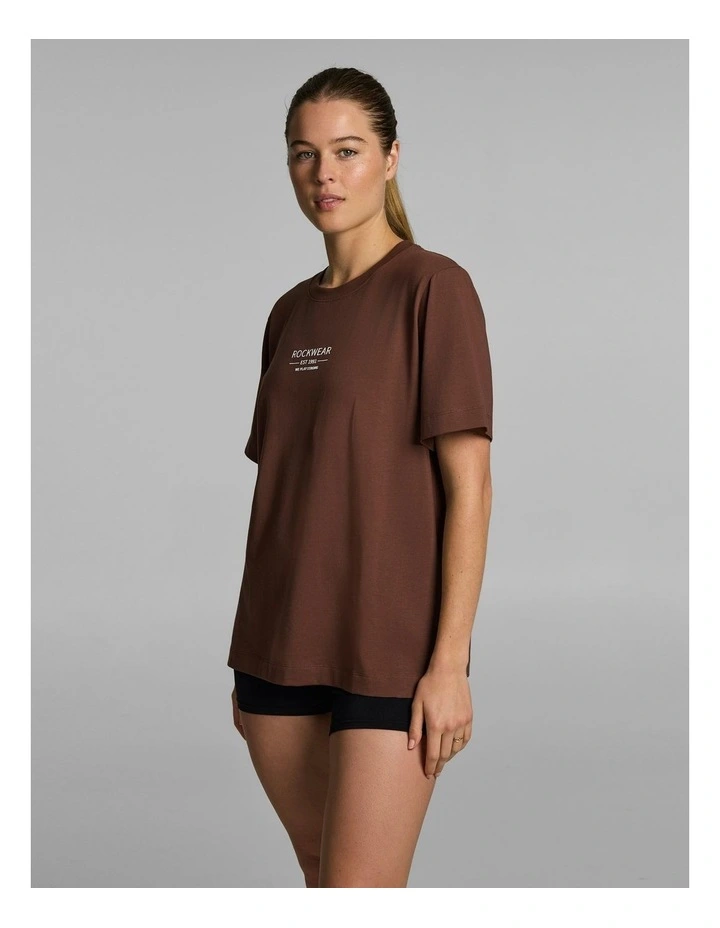 Graphic Tee Pecan image 3
