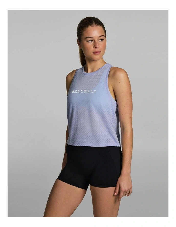 Fleur Hip Length Tank Wisteria image 3