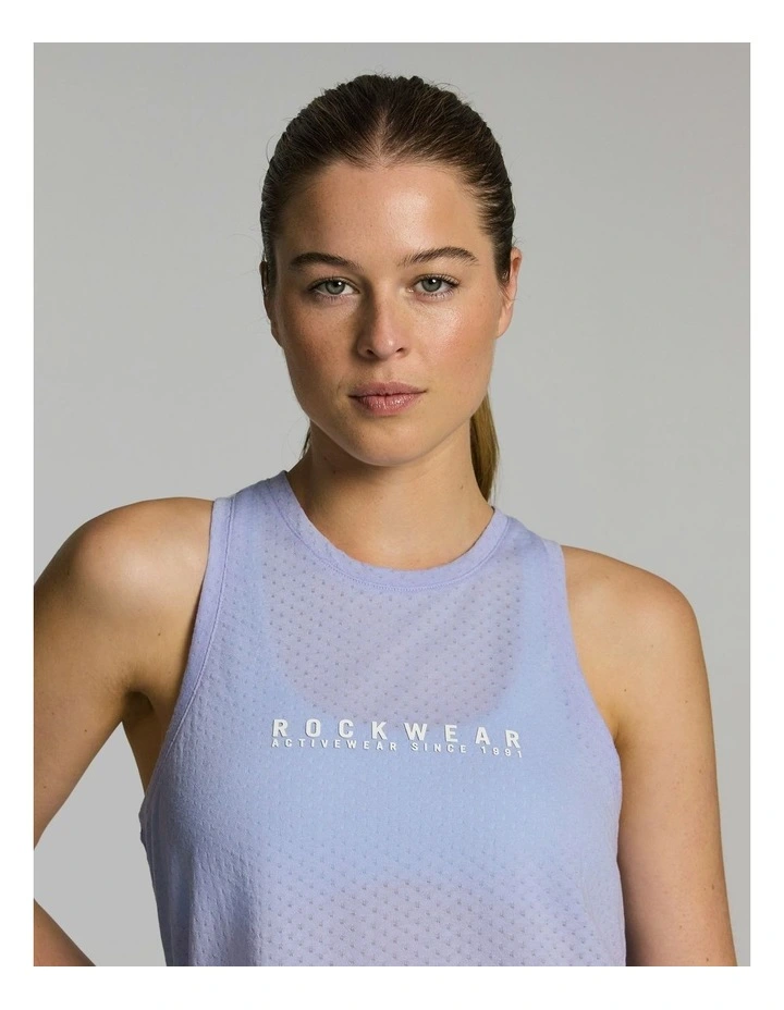 Fleur Hip Length Tank Wisteria image 4