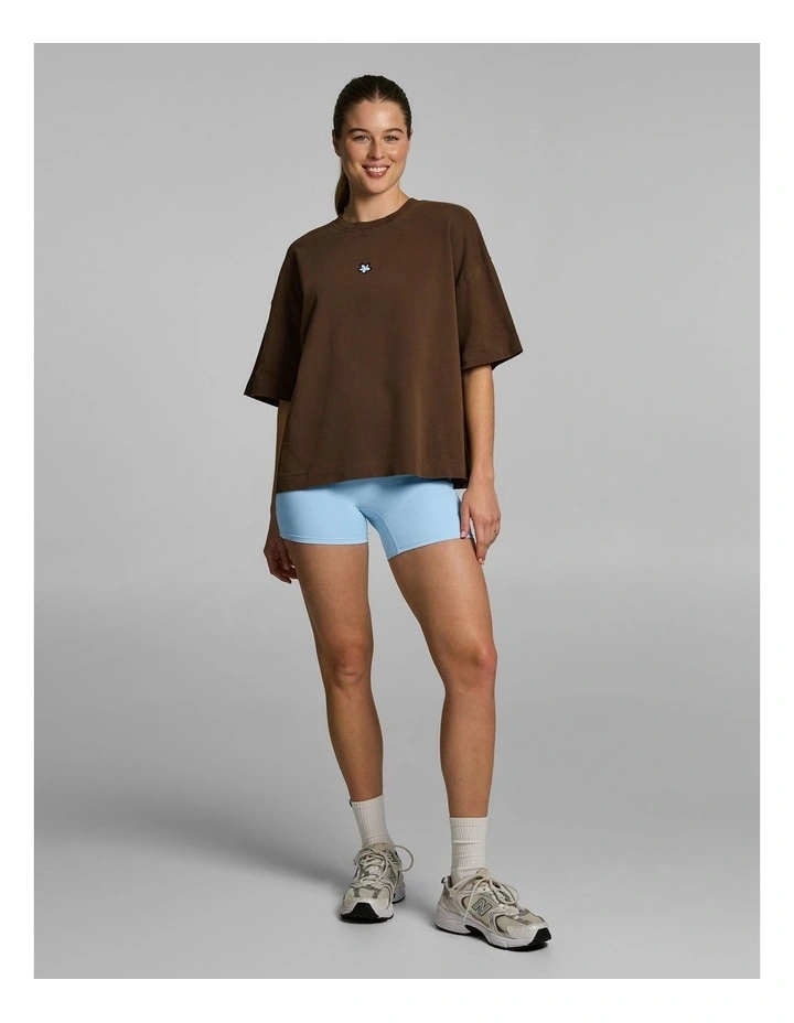 Oversize Boxy Tee Pecan image 5