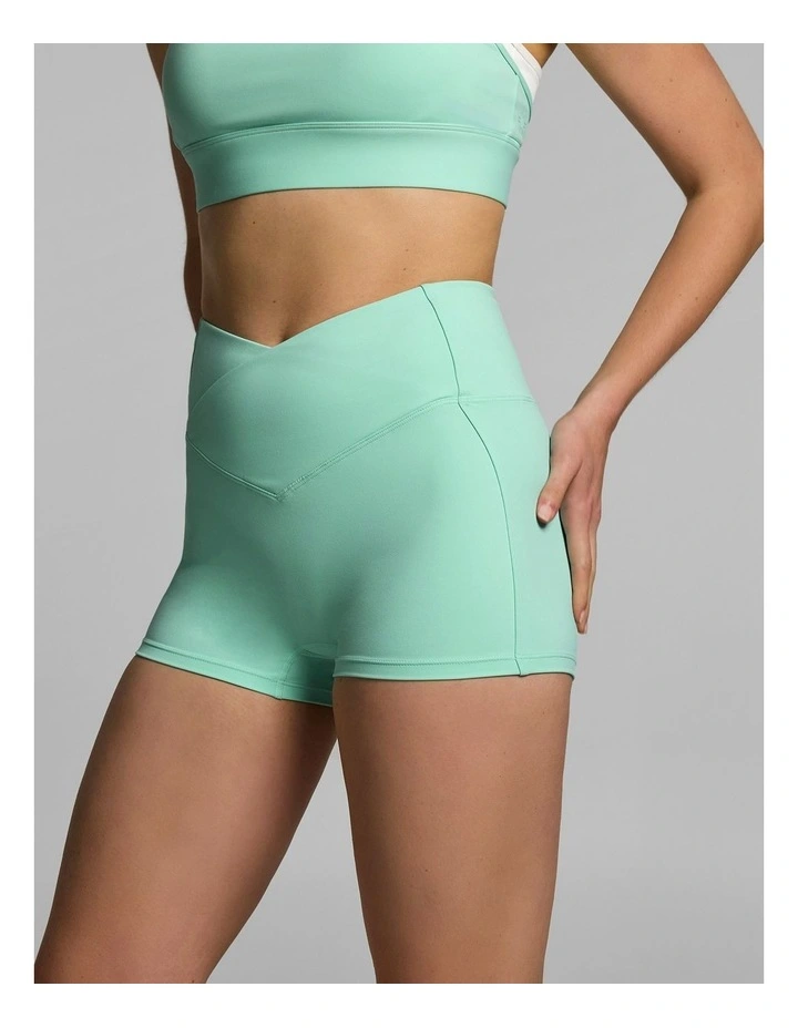 Wrap Front Booty Shorts Mint image 3