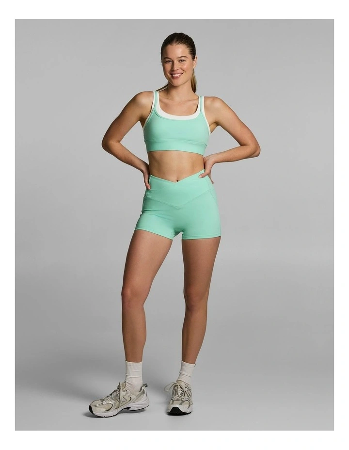 Wrap Front Booty Shorts Mint image 5