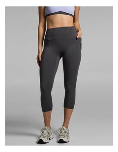 No Front Seam Pocket 7/8 Tights Fossil