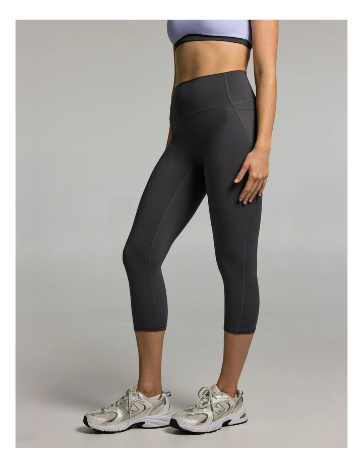 No Front Seam Pocket 7/8 Tights Fossil image 3