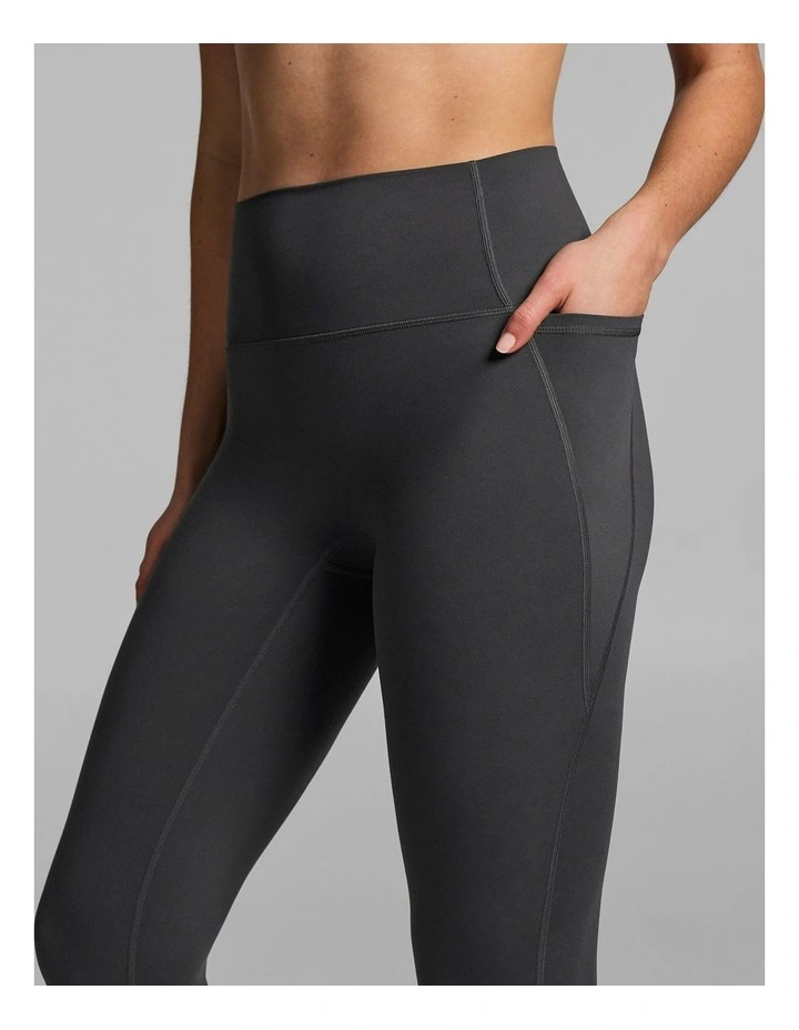 No Front Seam Pocket 7/8 Tights Fossil image 4