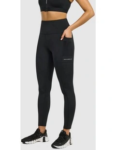 Velocity Pocket Full Length Tights Black