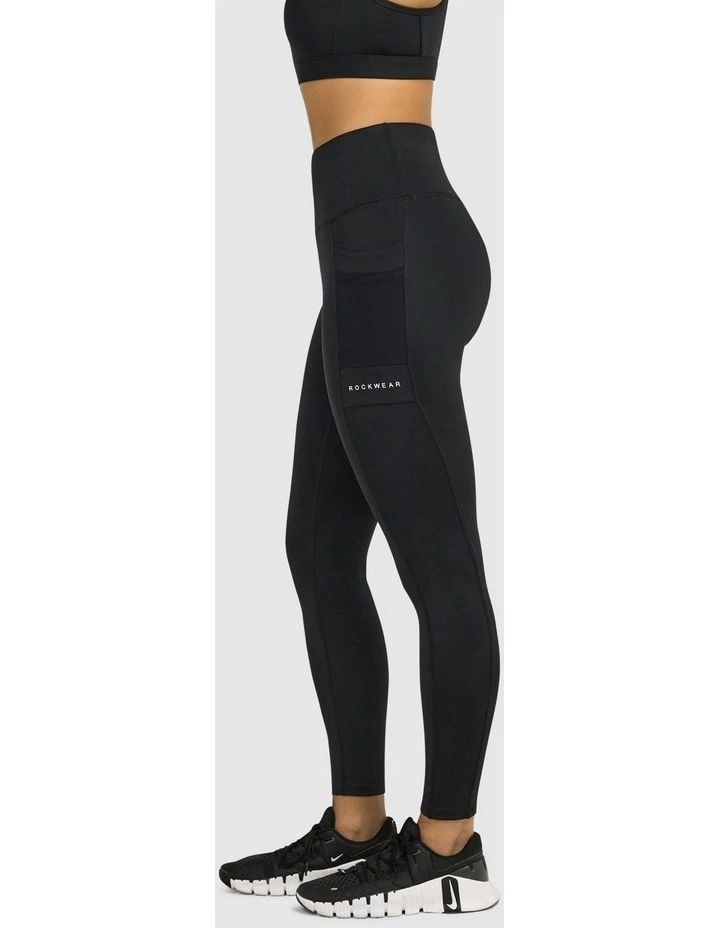 Velocity Pocket Full Length Tights Black image 3
