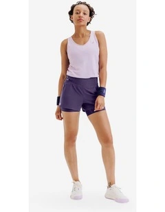 Women's Tennis Dry Hip Ball Shorts in Purple
