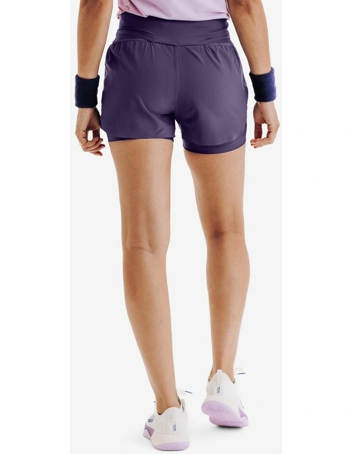 Women's Tennis Dry Hip Ball Shorts in Purple image 2