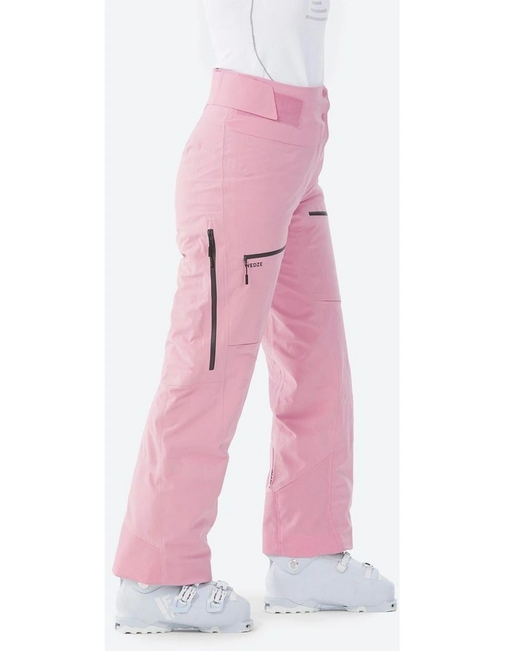 Wedze Women's Ski Trousers FR500 in Pink image 3